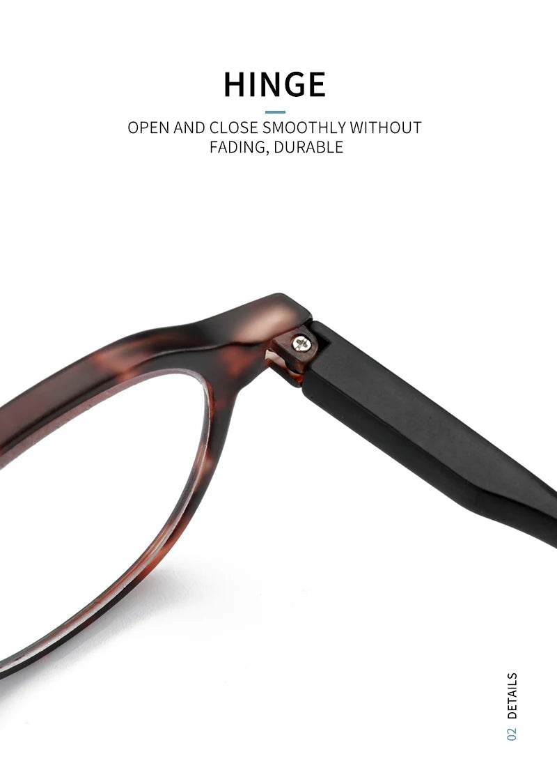 ANTI BLUE LIGHT Retro Circular Glasses Blue Light Blocking Round Computer Eyeglasses for Unisex Fashion