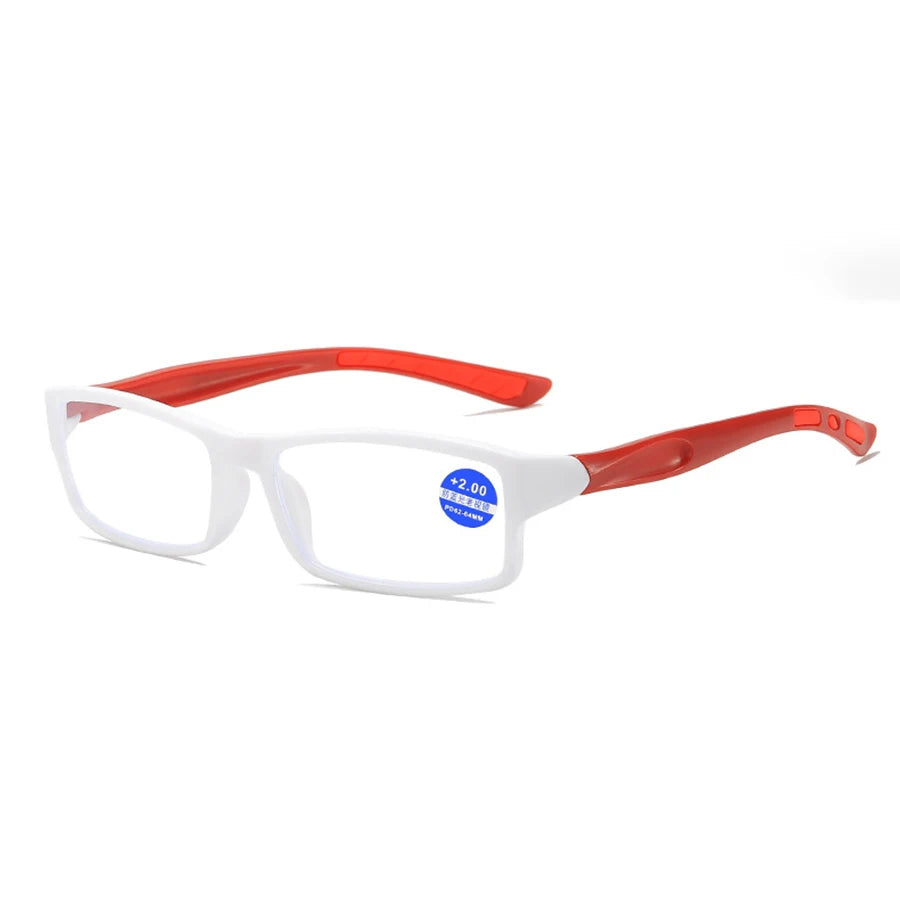 Reading Glasses Women Anti Blue Light Sports Eyeglasses Fashion Man Small Frame Presbyopia Hyperopia Eyewear+1.0+2.0+3.0+4.0