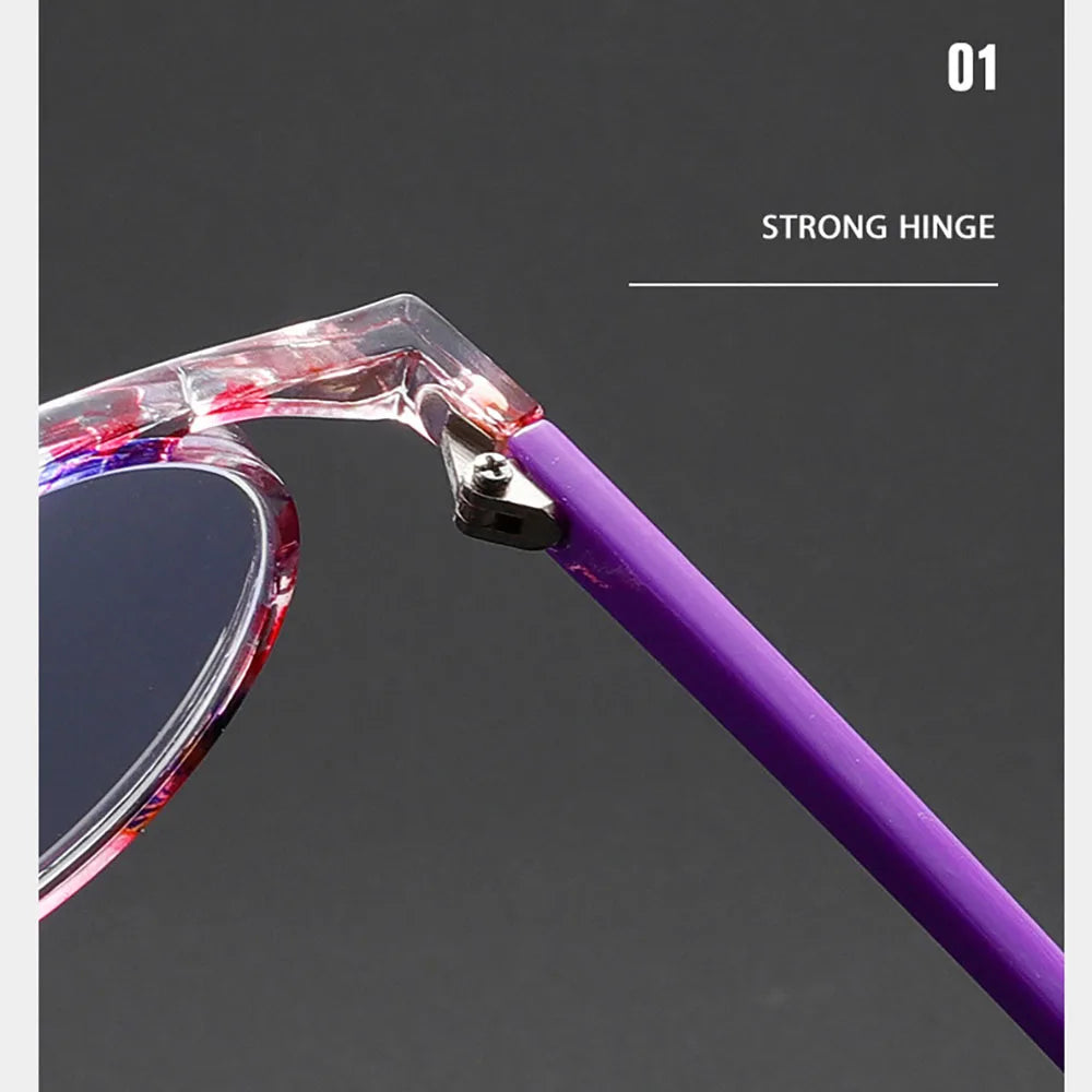 Reading Glasses Magnifying Glasses Woman Ladies Reader Eyewear Presbyopia Glasses Diopter +1.0 2.5 +4.0