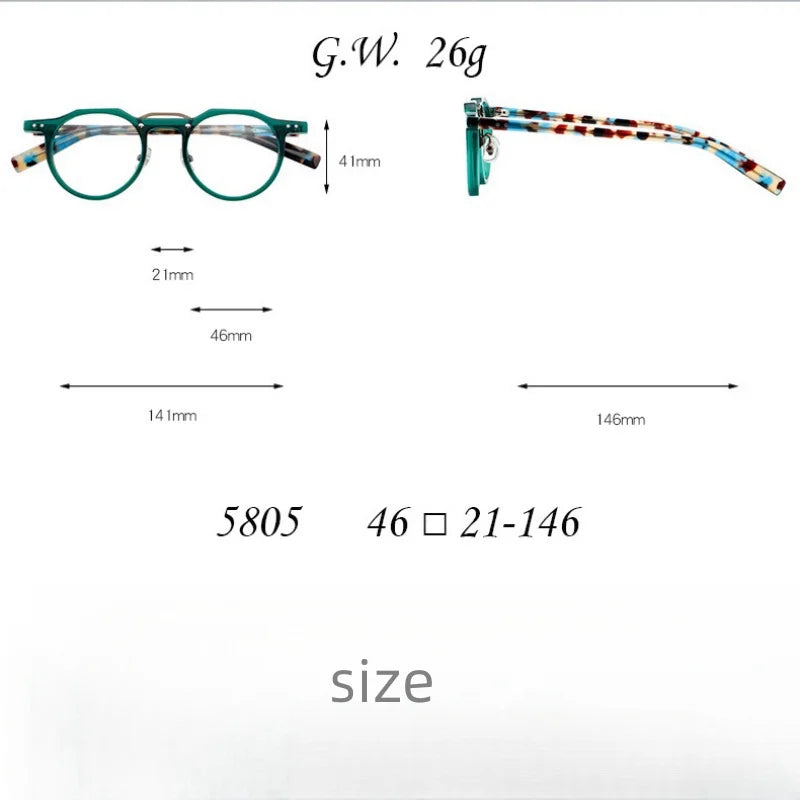 ANTI BLUE LIGHT Eyeglass Frame MEN / WOMEN Eyeglass Frame Optical Prescription Glasses