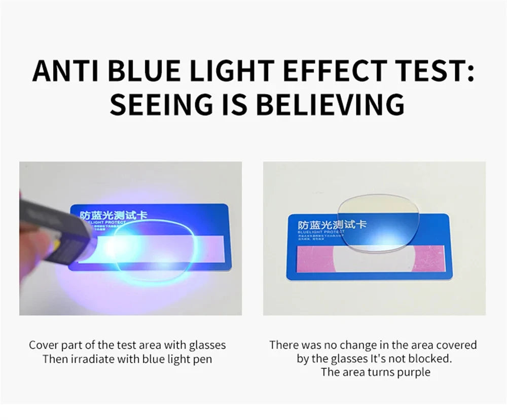 Reading glasses Anti Blue Light Reading Glasses Fashion Women Men Clear Square Computer Presbyopic Eyeglasses Spring Legs Frame Eyewear