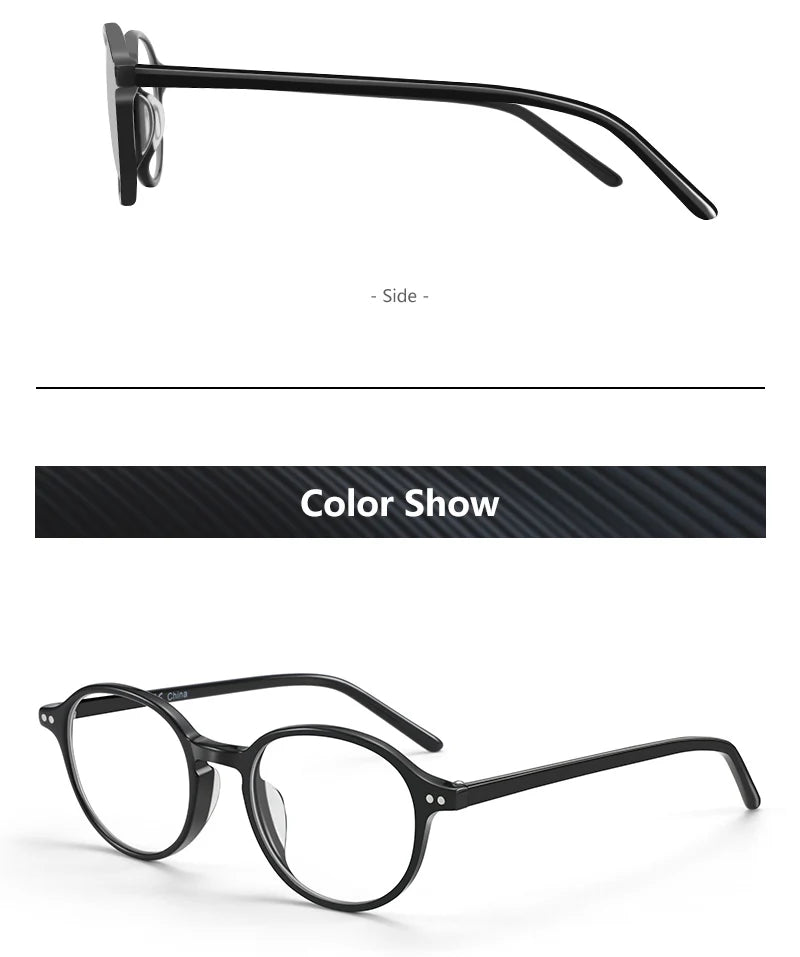 Acetate Anti Blue Light Computer Eyeglasses Unisex