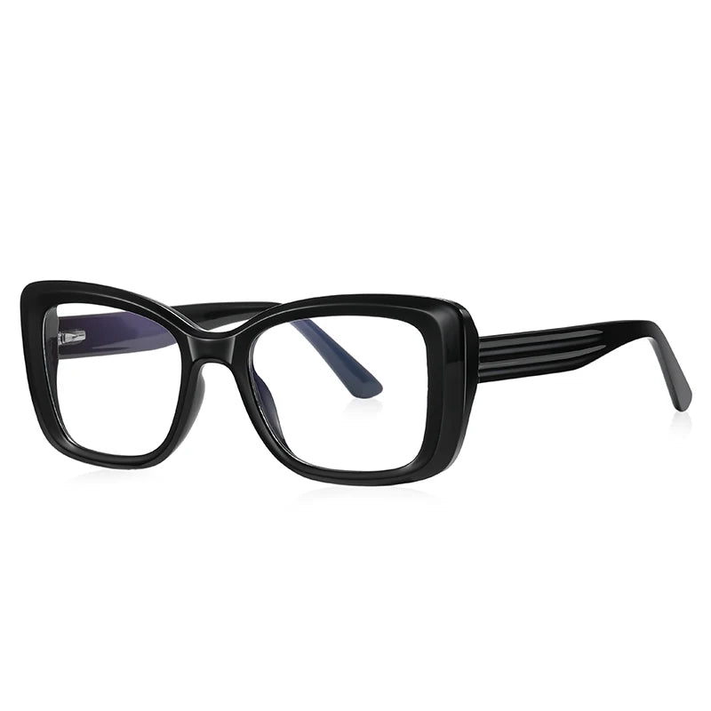 Reading Glasses VICKY Square Personalized Design Women's Anti-Blue Light Glasses Customized Prescription Available PFD2147