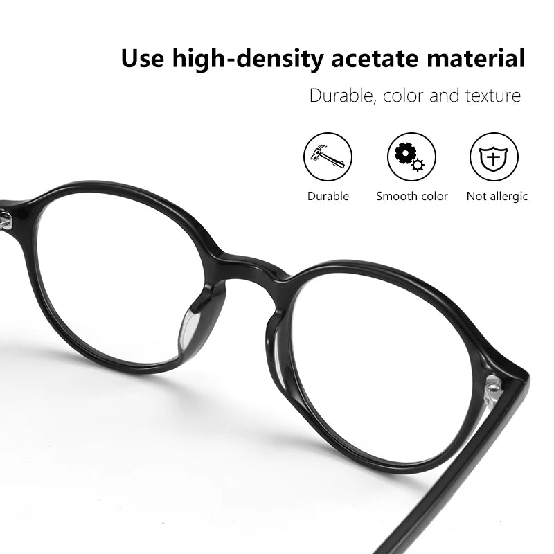 Acetate Anti Blue Light Computer Eyeglasses Unisex