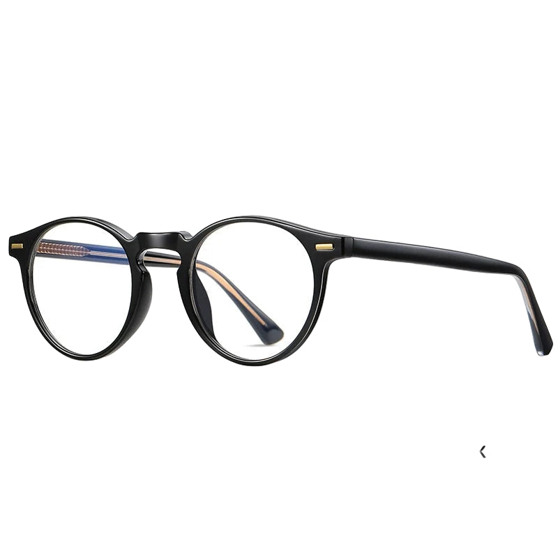 ANTI BLUE LIGHT Round Prescription Glasses Men's Eyeglasses Lunettes Myopia Lenses Eyepieces for Reading Glass Eyewear