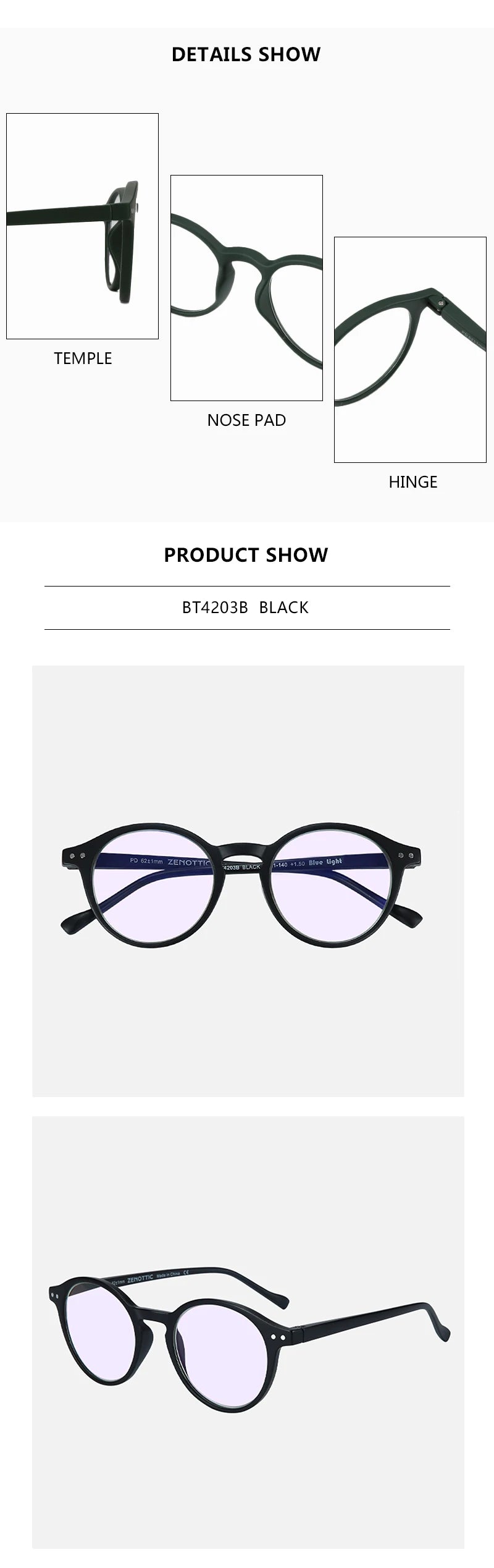 ANTI BLUE LIGHT Blocking Reading Glasses Women Men Anti-Glare Presbyopic Computer Eyeglasses Diopter from +0 to +4.0