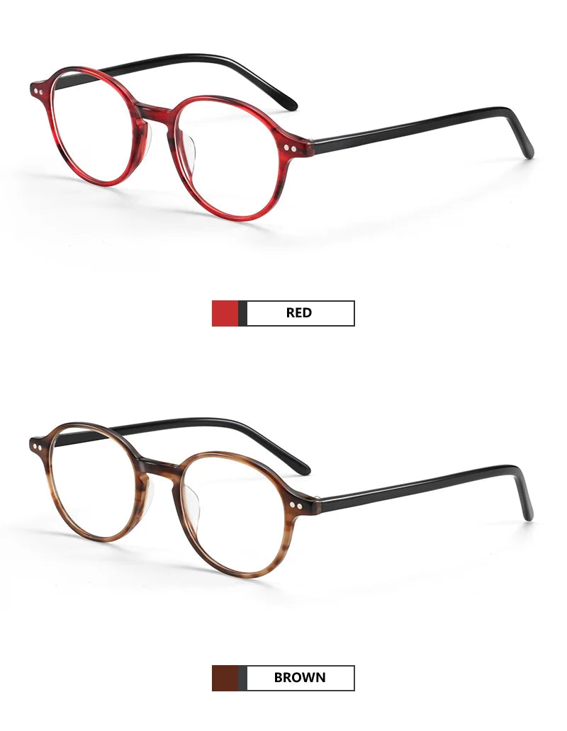 Acetate Anti Blue Light Computer Eyeglasses Unisex