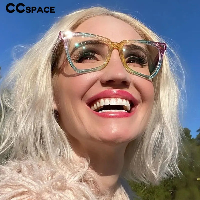 COMPUTER GLASSES / EXECUTIVE Women Rainbow Glasses Frames Anti Blue Light Fashion Computer Eyeglasses