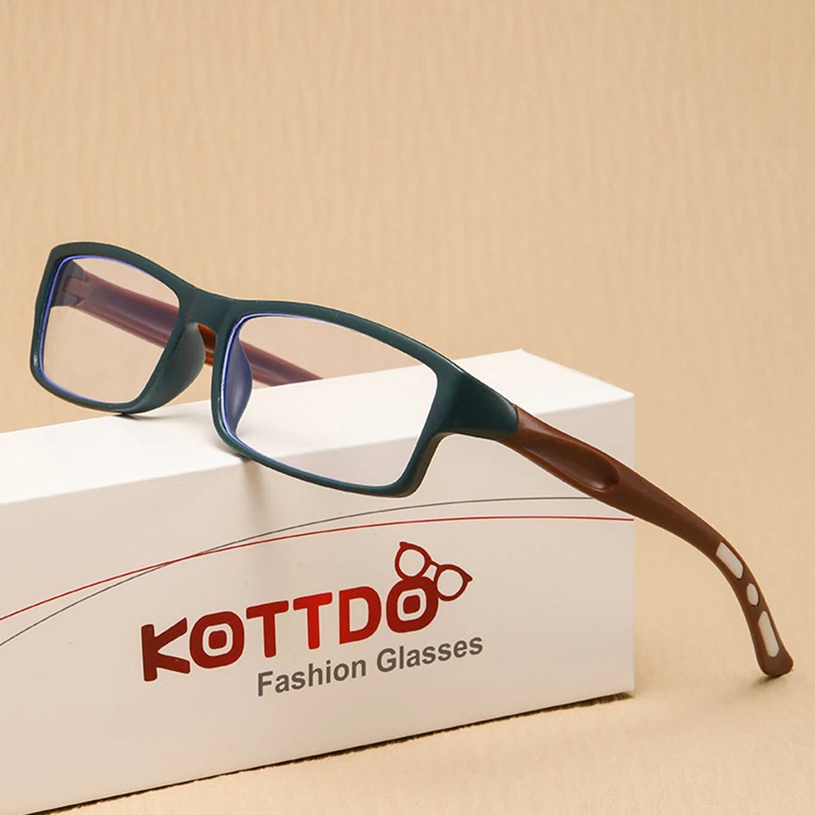 Reading Glasses Women Anti Blue Light Sports Eyeglasses Fashion Man Small Frame Presbyopia Hyperopia Eyewear+1.0+2.0+3.0+4.0