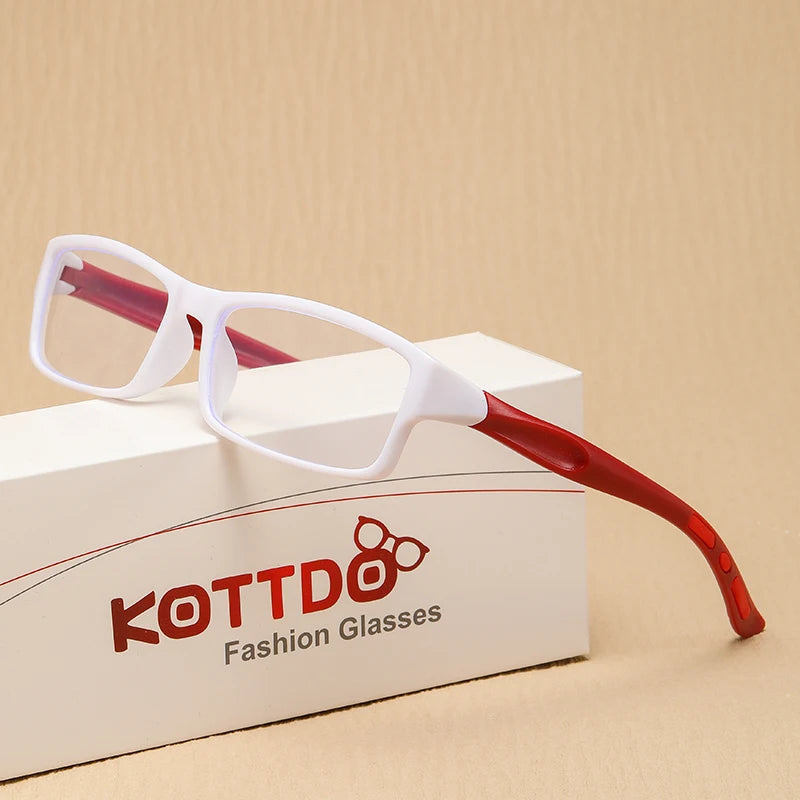 Reading Glasses Women Anti Blue Light Sports Eyeglasses Fashion Man Small Frame Presbyopia Hyperopia Eyewear+1.0+2.0+3.0+4.0