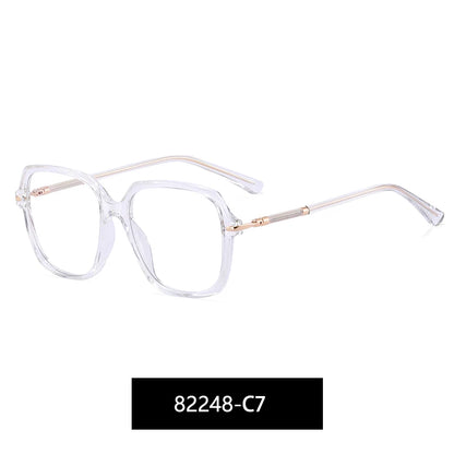 ANTI BLUE LIGHT   Women's Luxury Designer Optical Frames   Blue Light Blocking Prescription Glasses Rectangle Style  Eyewear