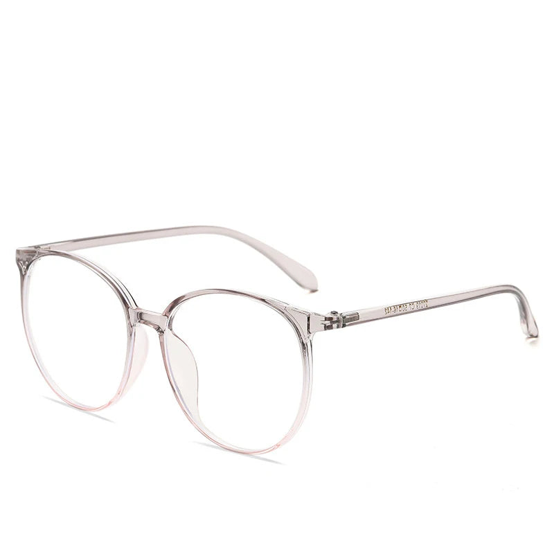 Anti Blue Light Glasses Circular Geometric Lunettes Anti Lumire Bleue Adult Glasses Can Be with Myopia