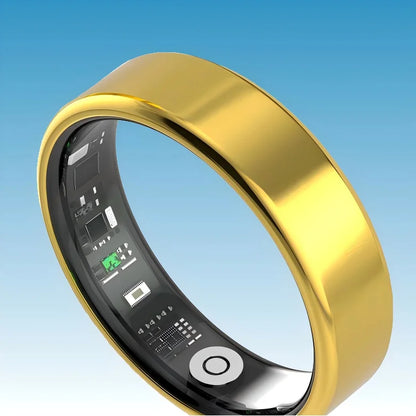 IP68 Waterproof Intelligent Touch Control Multi Functional 2025 AI Smart Rings  Magnetic Fast Charging Sport Management