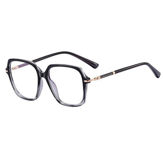 ANTI BLUE LIGHT   Women's Luxury Designer Optical Frames   Blue Light Blocking Prescription Glasses Rectangle Style  Eyewear