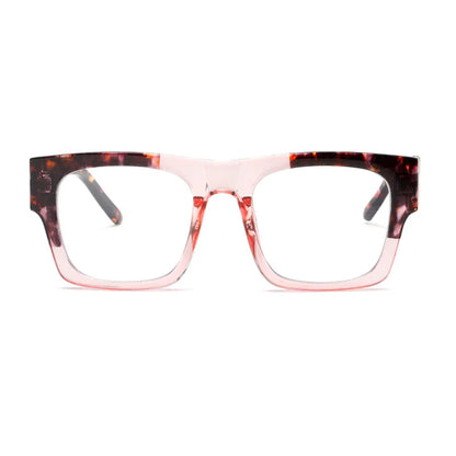 COMPUTER GLASSES / EXECUTIVE Oval Frame Anti Blue Light Blocking Glasses Plastic clear Vintage Women Men Retro Aesthetic Prescription Elegan