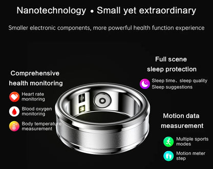 Smart Ring R3 Health tracker IP68 Waterproof Payment NFC Smart Rings for Men Women