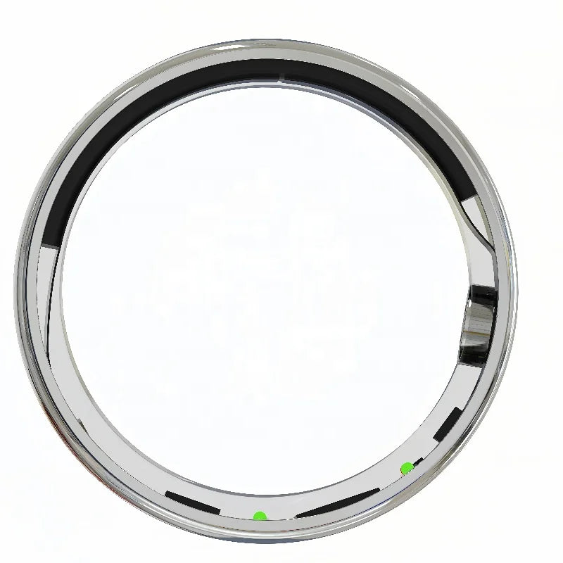 RM1A Smart Health Ring Couples Blood Oxygen & Heart Rate HRV Tracking Android App Controlled Steel Case