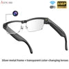 Smart Sunglass with Camera 8MP Pixel 4GB Memory Automatic Color-changing Lenses Wi Fi AI Translate Chat GPT Polaroid Glasses
