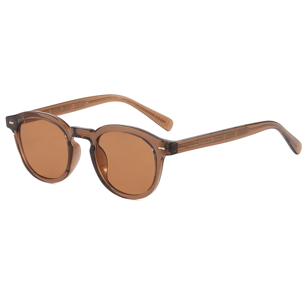 Superhot Eyewear 45132 Fashion 2025 Retro Round Simple UV400 Decorative Sunglasses