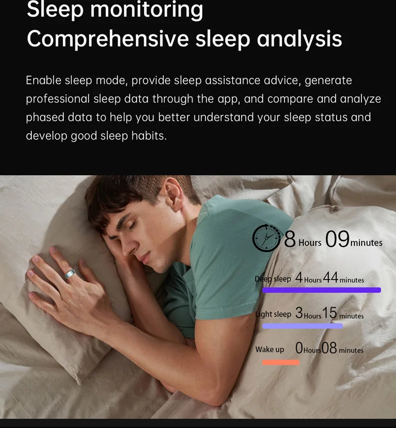 Smart Ring R3 Health tracker IP68 Waterproof Payment NFC Smart Rings for Men Women