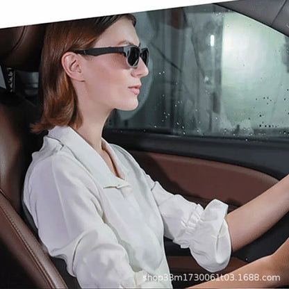 Ai Smart Glasses Unisex Luxury Smart Sunglasses Earphones Men Women High Quality Polarized Fashion UV400 Eye Glasses Custom MX02 Polarized Sunglasses