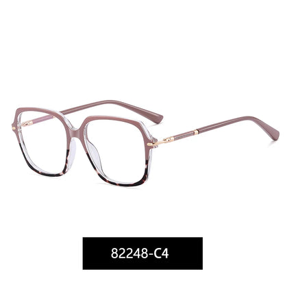 ANTI BLUE LIGHT   Women's Luxury Designer Optical Frames   Blue Light Blocking Prescription Glasses Rectangle Style  Eyewear