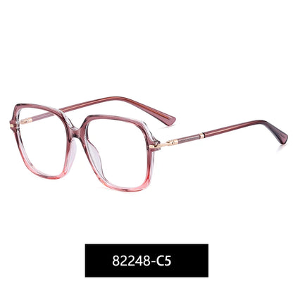 ANTI BLUE LIGHT   Women's Luxury Designer Optical Frames   Blue Light Blocking Prescription Glasses Rectangle Style  Eyewear