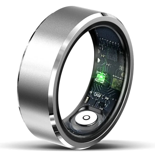 Waterproof Smart Ring for Sleep Blood Oxygen Heart Rate Monitoring  App Control  Fitness Monitor
