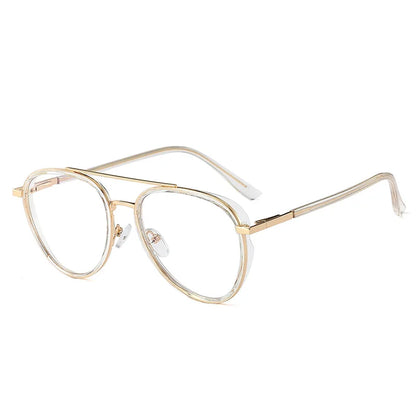 COMPUTER GLASSES / EXECUTIVE Woman New Fashion Transparent High Quality Crystal Oversized Women's Glasses Frame Eyeglasses Oculos