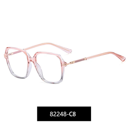 ANTI BLUE LIGHT   Women's Luxury Designer Optical Frames   Blue Light Blocking Prescription Glasses Rectangle Style  Eyewear