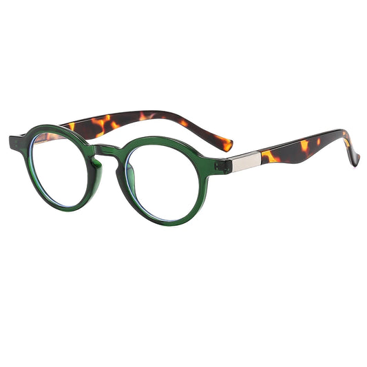 COMPUTER GLASSES / EXECUTIVE Unisex  Simple Frame Anti-Blue Light Anti-Radiation Fashionable PC Material Black Transparent Green