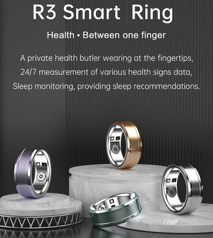 Smart Ring R3 Health tracker IP68 Waterproof Payment NFC Smart Rings for Men Women