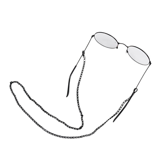 1 Pcs Vintage Glasses Chain Holder Women Men Fashion Black Sunglasses Eyeglass Neck Cord Retainer Strap Eyewear Spectacles Holder