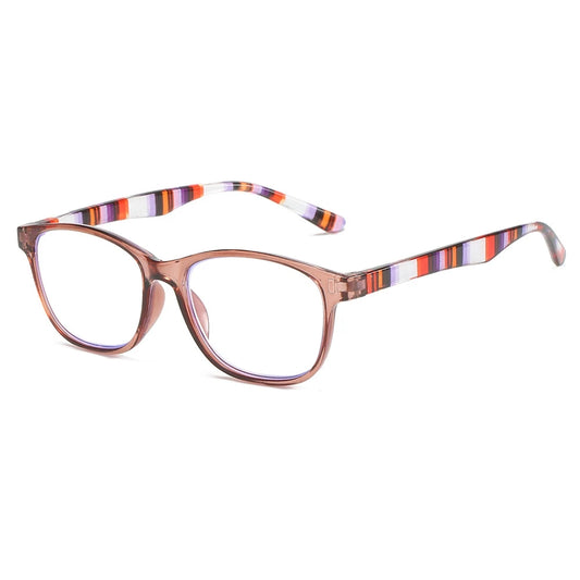 READING GLASSES Frame Slim Eyeglasses Blue Red for Women