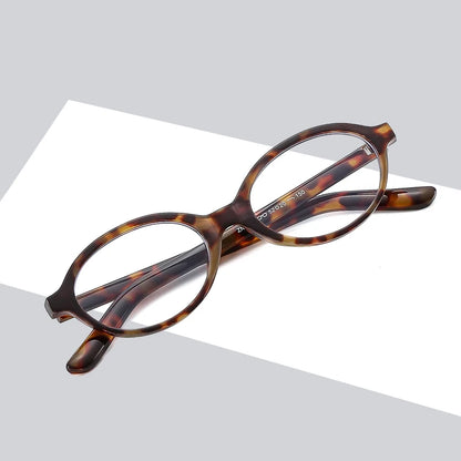 ANTI BLUE LIGHT  Fashion 2024 Round Geek-Chic Decoration Glasses