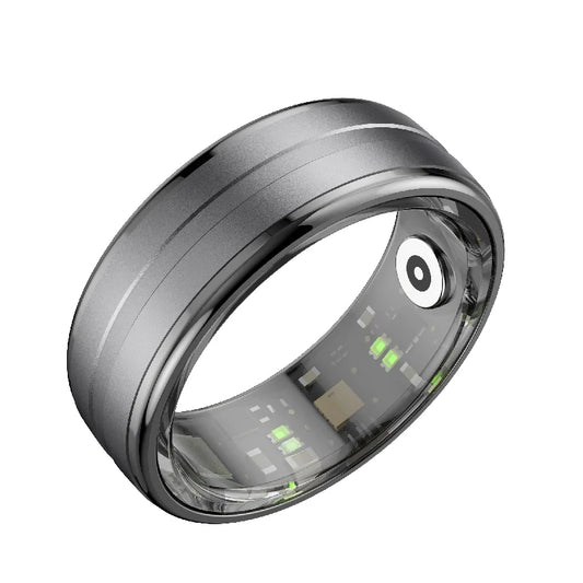 Smart Ring Heart Rate Blood Oxygen Long Battery Life 5atm Waterproof Finger Fitness Tracker Men Sports