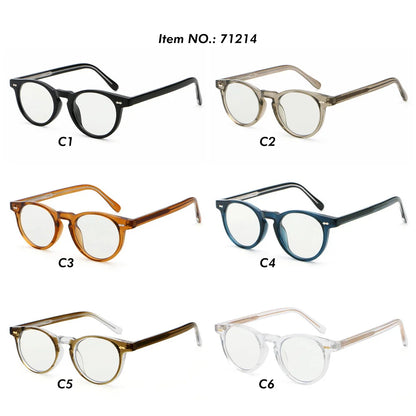 ANTI BLUE LIGHT Round Cat Eye Glasses