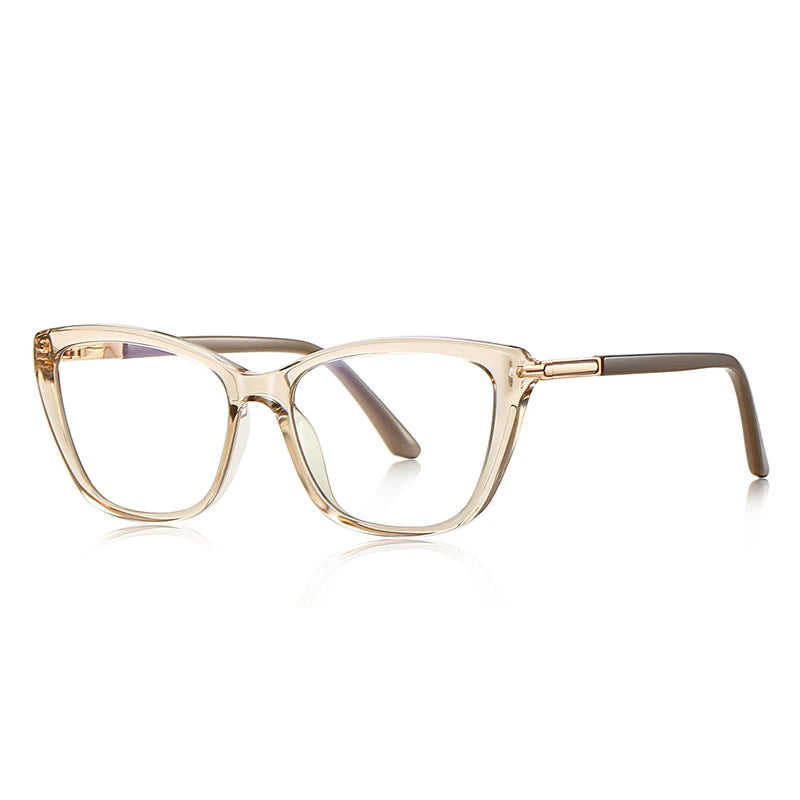 ANTI BLUE LIGHT Women Eye Blue Light Blocking Computer Glasses Cat Eye Fashion Glasses