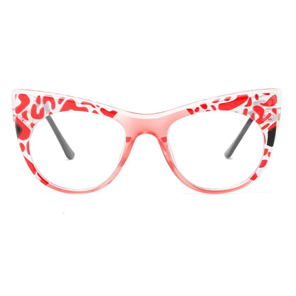 COMPUTER GLASSES / EXECUTIVE Women's Cat Eye Anti Blue Light Glasses Fashion Looking Younger Blue Ray Glasses for Daily Use