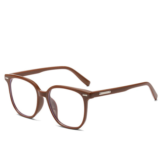 COMPUTER GLASSES / EXECUTIVE  square Fashion Trendy Geometric Anti Blue Light Computer Glasses Can Be Paired with Myopia