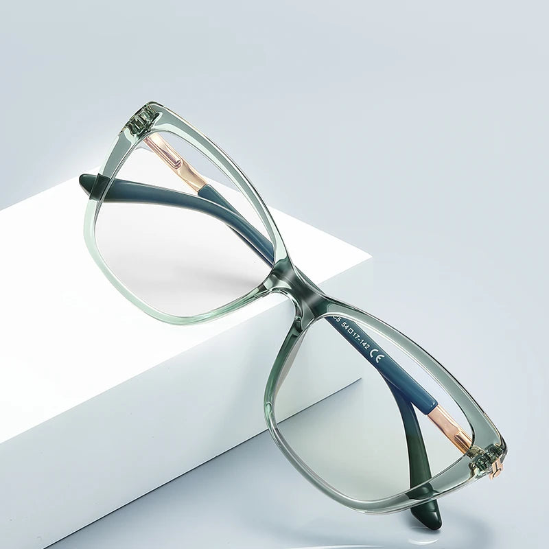 ANTI BLUE LIGHT Women Eye Blue Light Blocking Computer Glasses Cat Eye Fashion Glasses