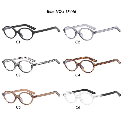 ANTI BLUE LIGHT  Fashion 2024 Round Geek-Chic Decoration Glasses