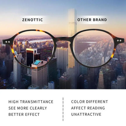 Acetate  Anti Blue Light Computer Eyeglasses Unisex