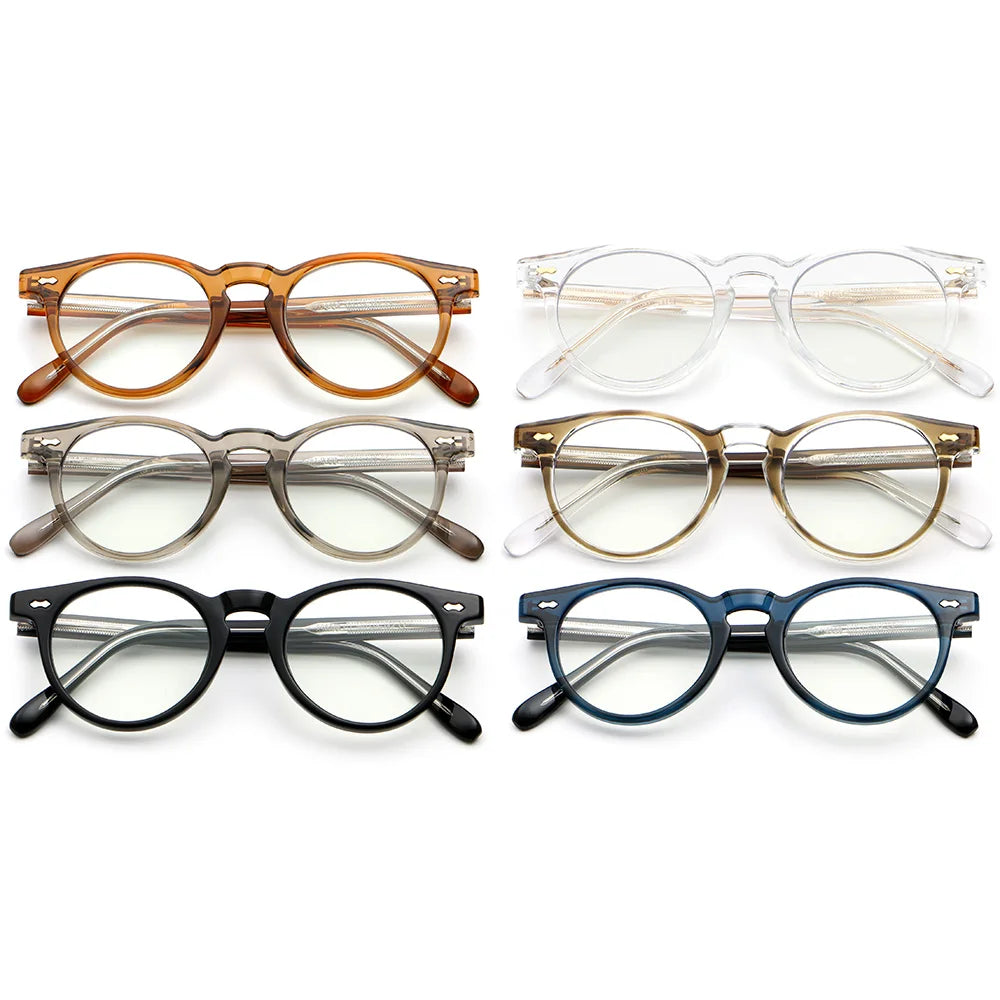 ANTI BLUE LIGHT Round Cat Eye Glasses