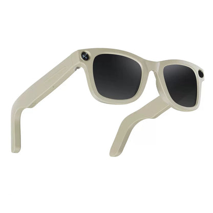 Ai Smart Glasses Unisex Smart Glasses Camera Shooting Function AI Translation Travel Black Technology Outdoor Sunglasses Built-in Camera Recording Integrated