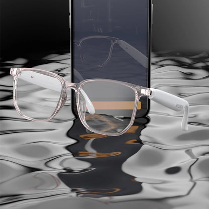 Ai Smart Glasses Unisex  Smart Glasses Translator 144 Languages Real-time Translation  Translation Bluetooth AI Translator Glasses Built-in Mic Speakers