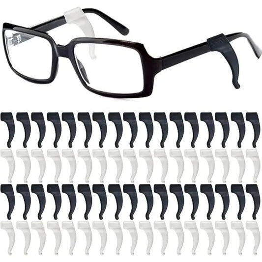 2/40pcs Silicone Ear Hook Anti-slip Glasses Leg Ear Sleeve Bracket Fastener Sunglasses Accessories Grip Anti-fall Eyewear Holder