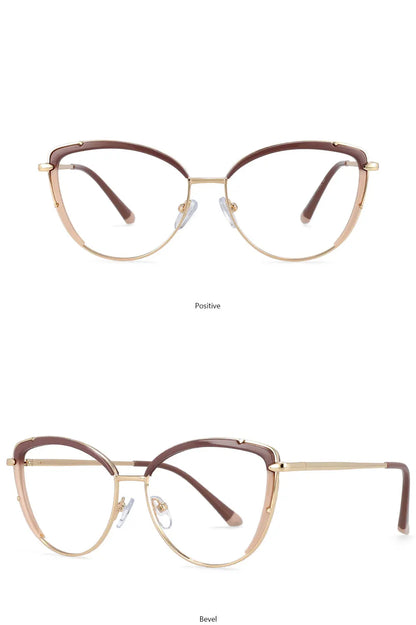 COMPUTER GLASSES ANTI BLUE LIGHT Frames Women Tr90 Fashion Computer Eyeglasses