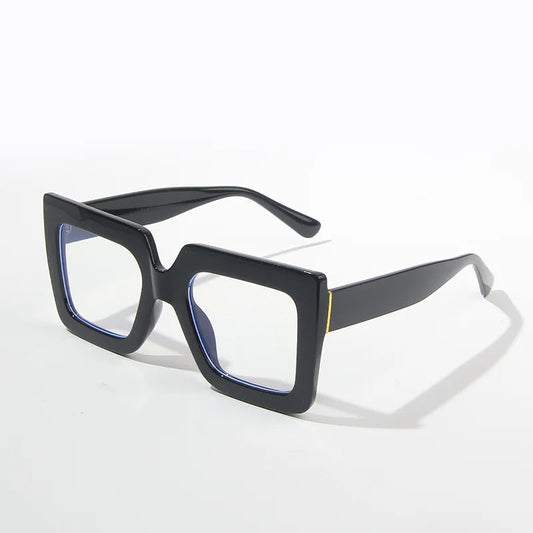 COMPUTER GLASSES / EXECUTIVE Square Shape Woman Eyeglasses Bohemian Style Blue Light Blocking Glasses for Women New Style Decorative Glass