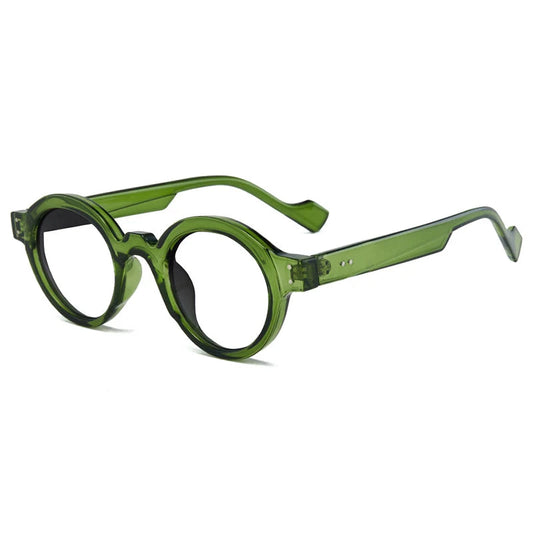 Reading Glasses Women Classic Vintage  Trendy Anti Blue Light Computer Eyewear Men Thick Round Frame Hyperopia Glasses Unisex